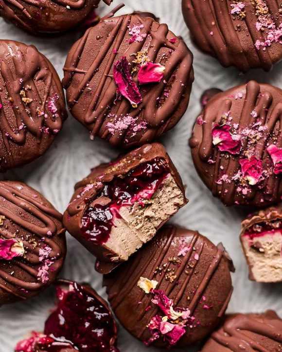 No Bake Cherry + Choc Mousse Cups – Loco Love