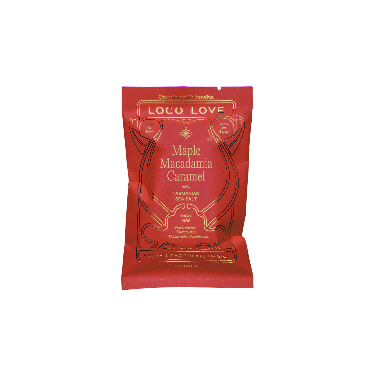 Maple Macadamia Caramel with Sea Salt