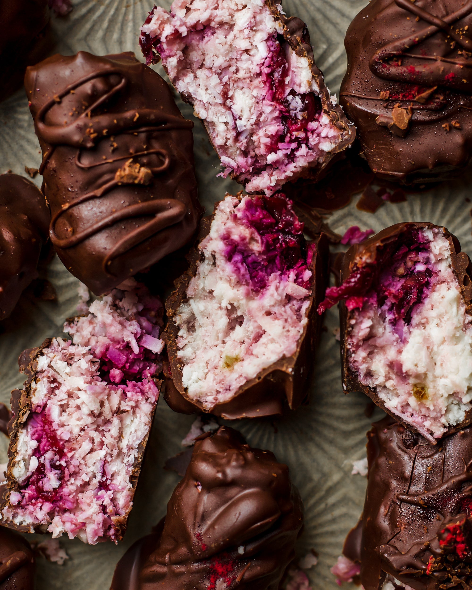 Cherry Swirl Bounty Bars