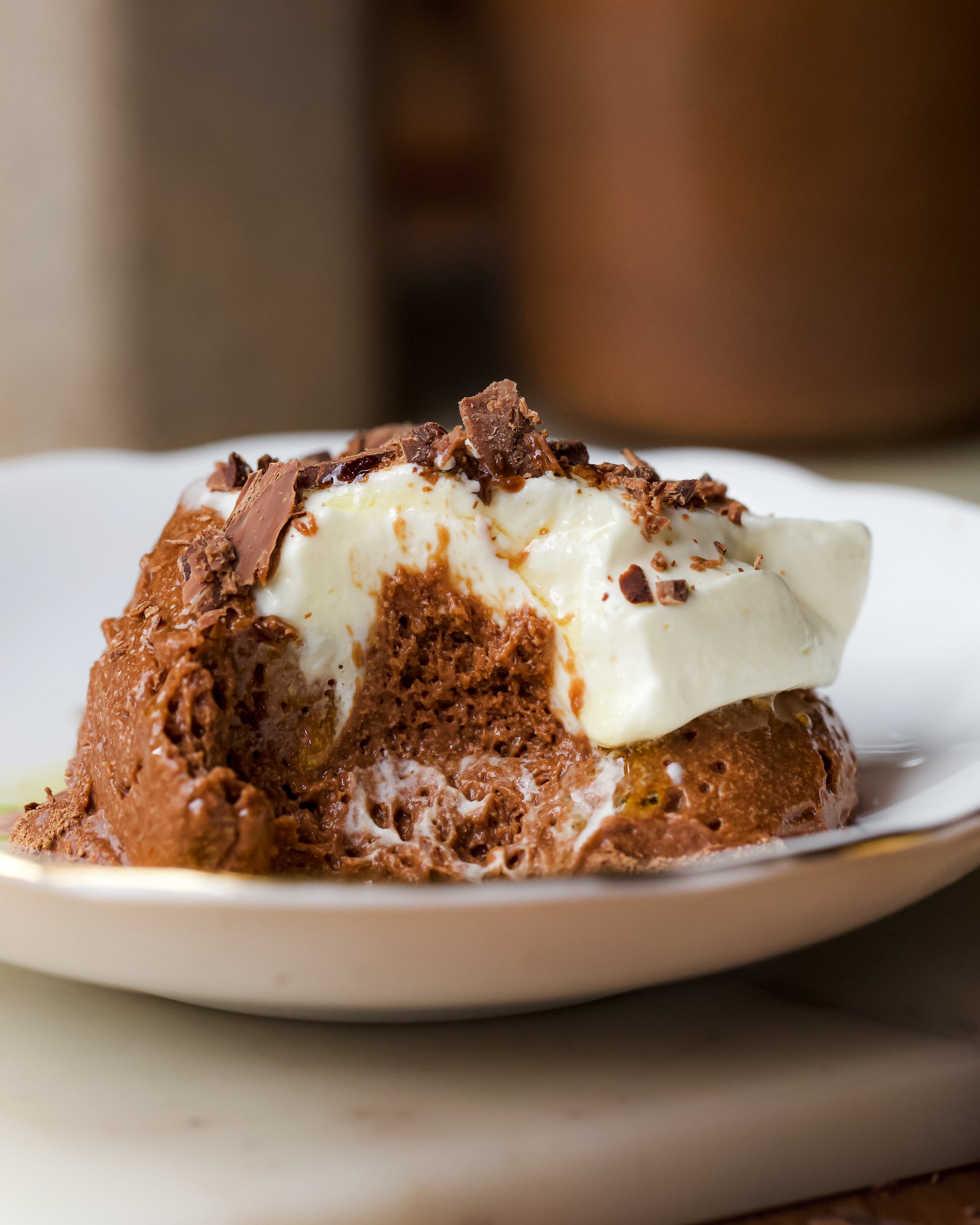 Dark Chocolate Olive Oil Mousse