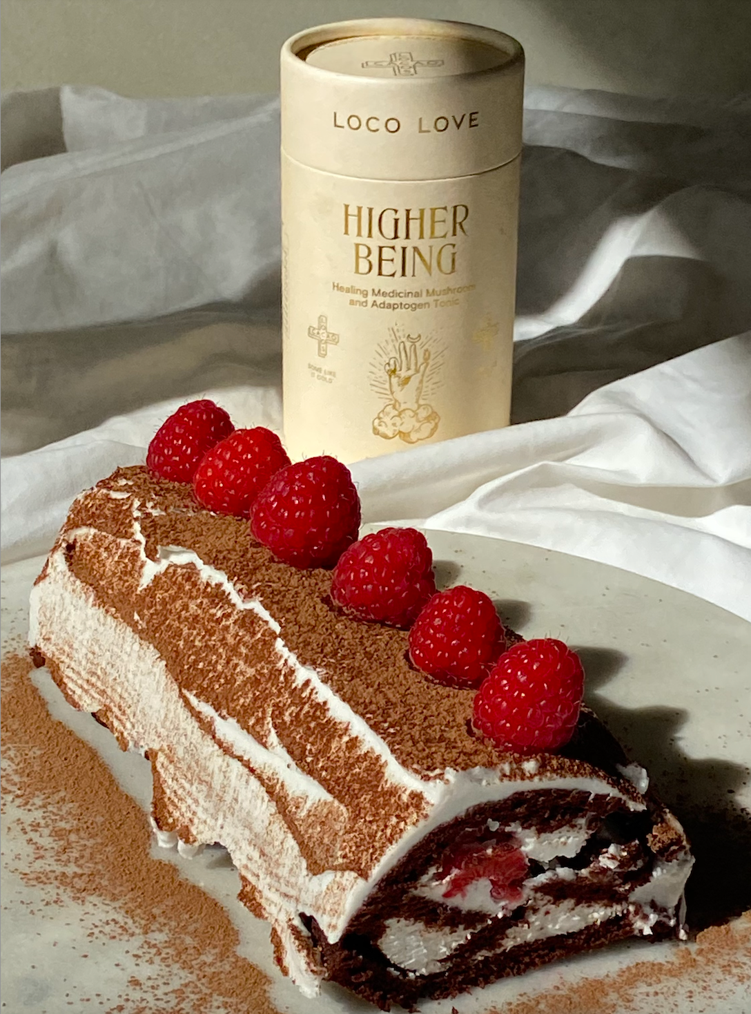 Chocolate Cream Roulade