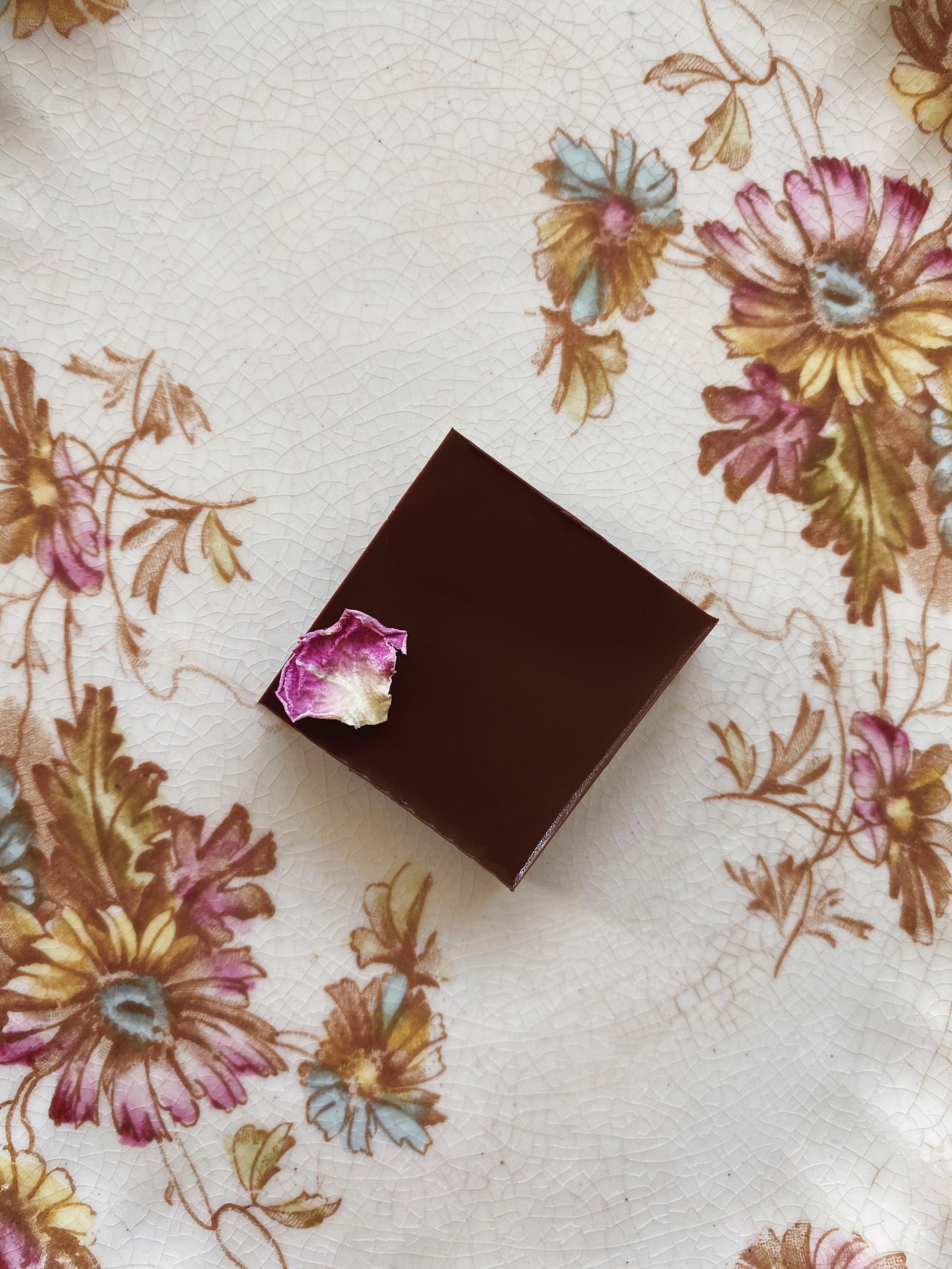 Vegan Rose Ganache