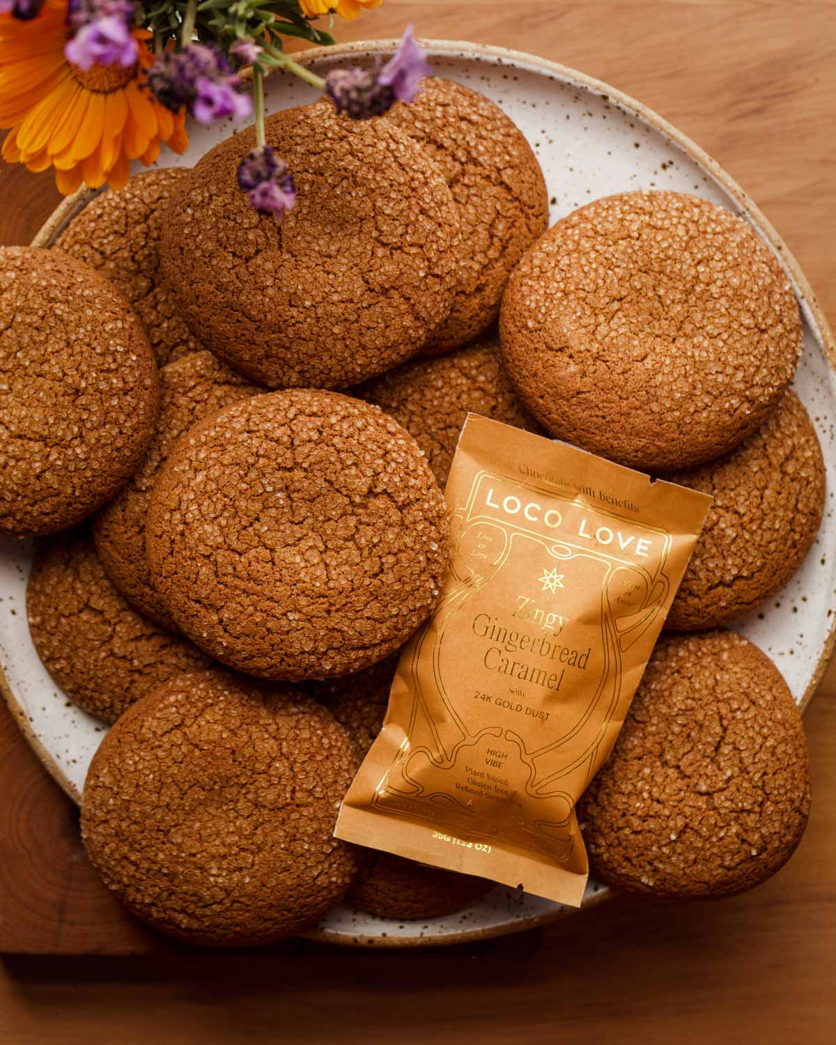 Gingerbread Spelt Cookies