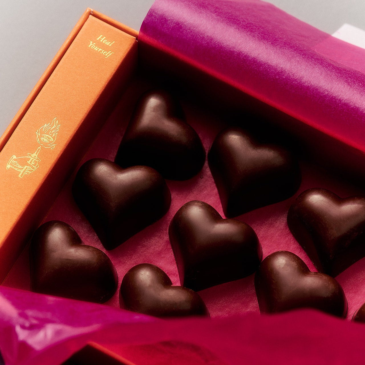 Chilli Chocolate Hearts Box