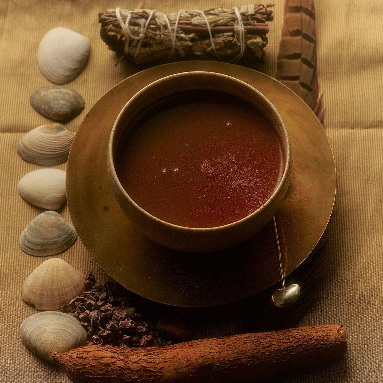 Chuncho Drinking Cacao – Loco Love