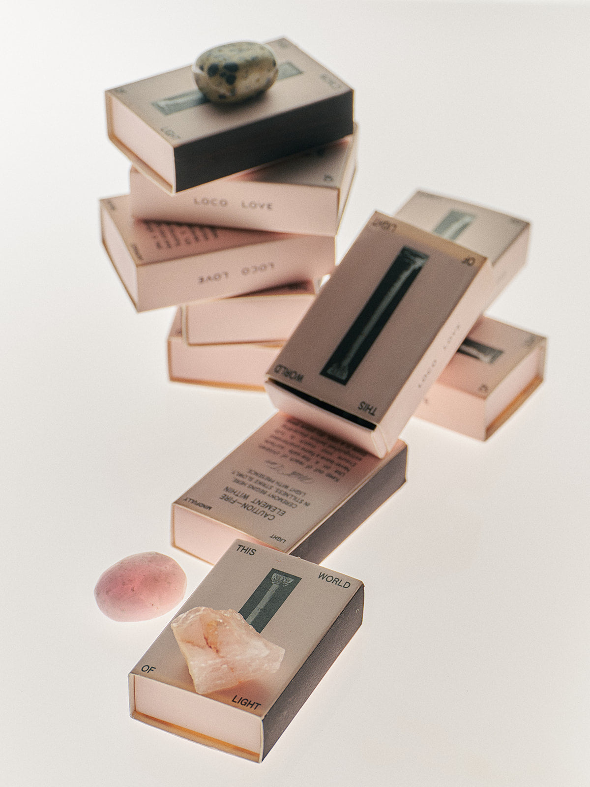 This World of Light Matchbox
