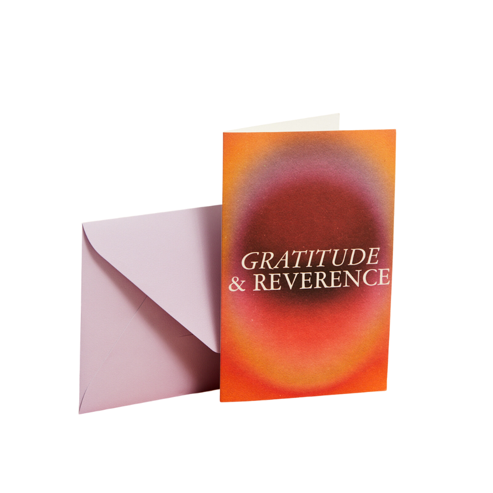 Gratitude & Reverence Card