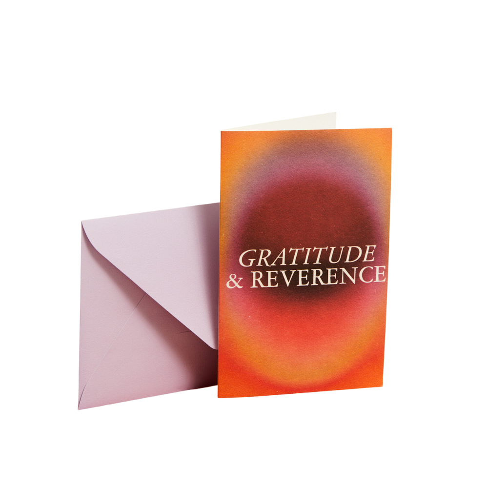 Gratitude & Reverence Card – Loco Love