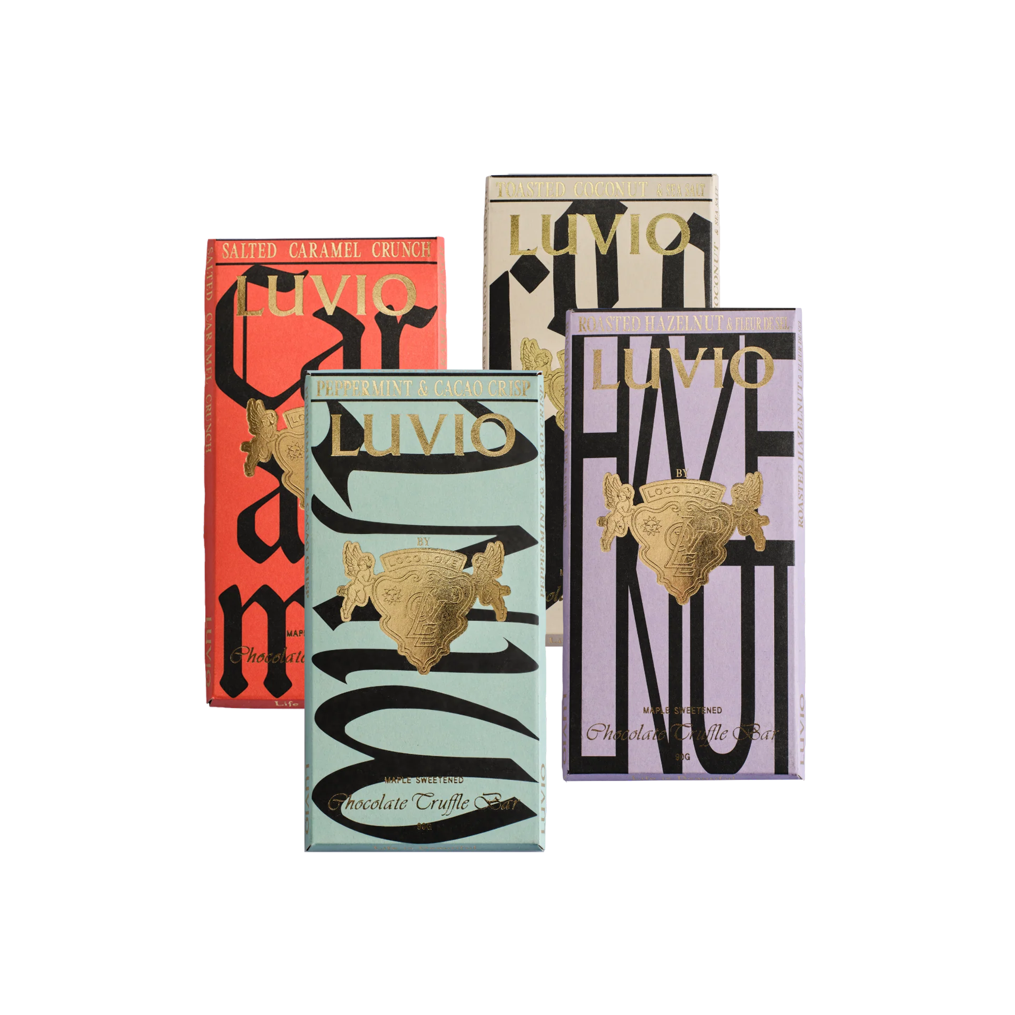 Luvio Mixed Flavour Bundle - 4 Blocks